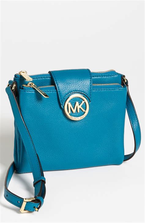 turqoise michael kors crossbody|Turquoise and brown michael kors bag + FREE SHIPPING.